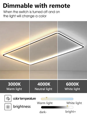 Ultra-Thin LED Ceiling Lights